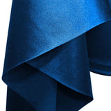 Stropløs, tætsiddende midi-aftenkjole