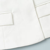 Kort blazer med bundet talje