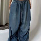 Alsidige vintage jeans med brede ben