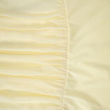 Bodycon minikjole med bare stropper i transparent mesh