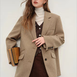 Retro ternet cropped blazer