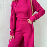 Hyggeligt luksuriøst, elegant, komfortabelt og sofistikeret sæt til kvinder