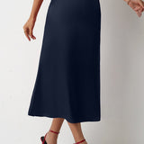 havfruehale satin nederdel