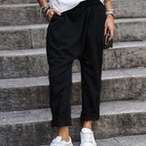 Damebukser med vide ben - Høj talje - Let og flagrende stof - Åndbar komfort