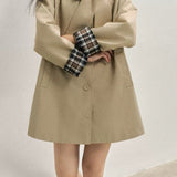 Blandet tern frakke med butterfly