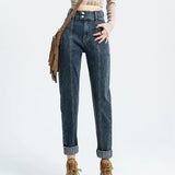 Élodie højtaljede denimjeans | Double-Take jeans