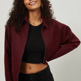 jakke i afslappet stil