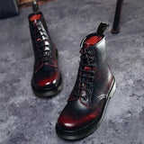 Dameankelstøvler - Combat Style - Snørebånd - Skridsikker sål - Varig komfort