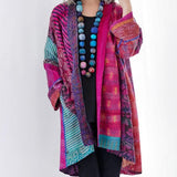 Melanie - Bomuldscardigans med designermønstre