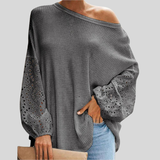 Nuru - Smuk bluse med udskæringer