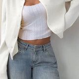 Let cardigan med rund hals og knapper