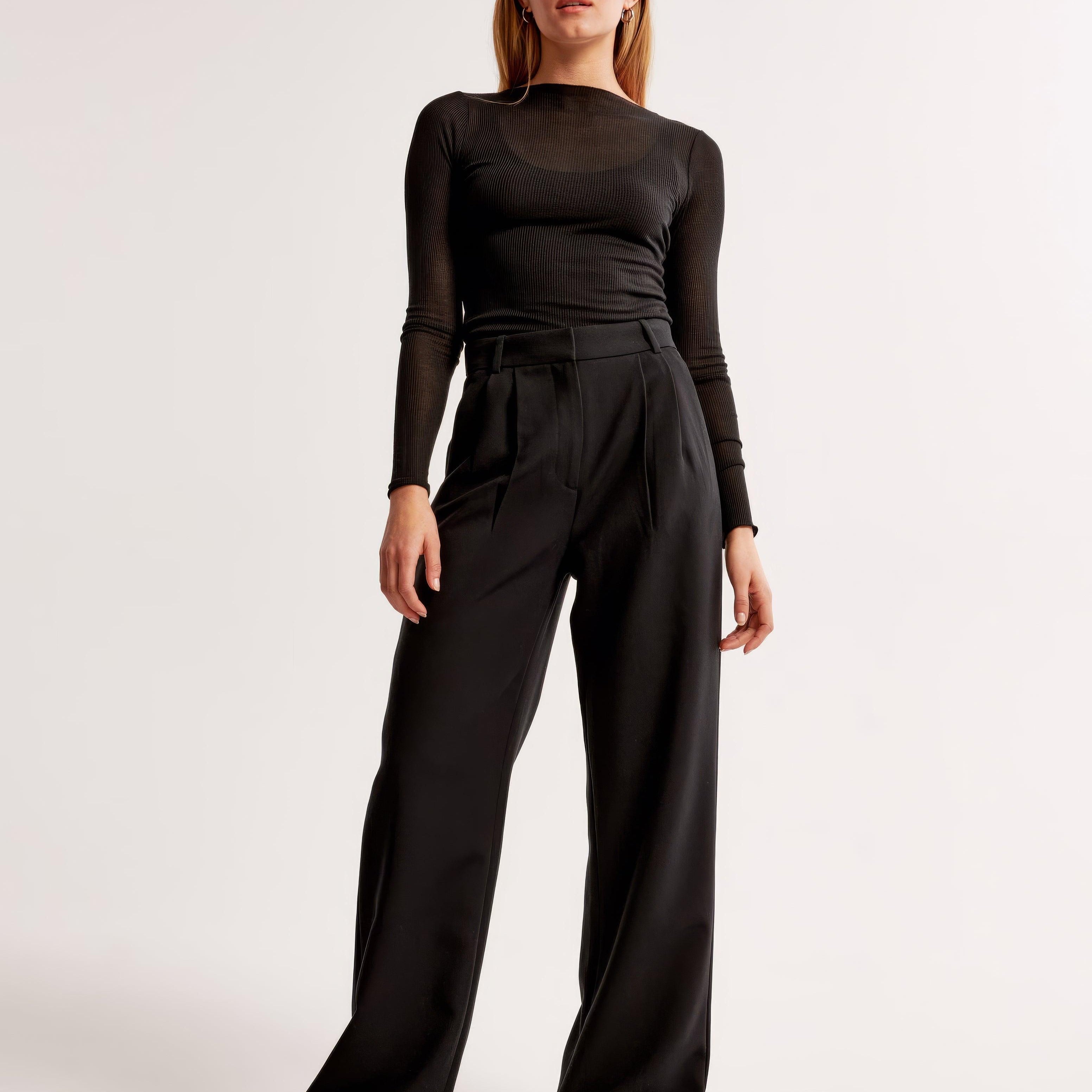 Lara Bukser - Chic og Komfortable for Ubesværet Stil