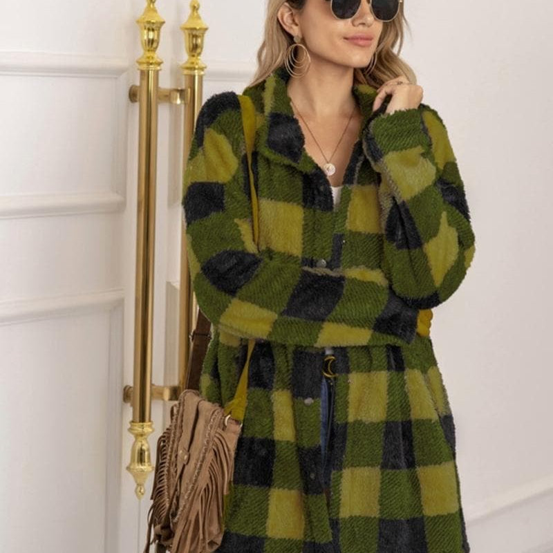 Laura - Den stilfulde ternede jakke