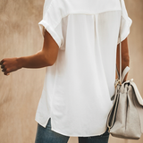 Jonna - Bluse i høj kvalitet med brystlomme