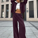 Vintage sæt med hættetrøje og joggingbukser i to dele