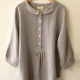 Lale - Smuk løstsiddende bluse med knapper