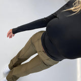 Højtaljede damebukser - Komfortable og åndbare