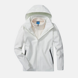 Damesæt i to dele - Slidstærkt vævet stof - Afslappet pasform - Høj hals med justerbar hætte