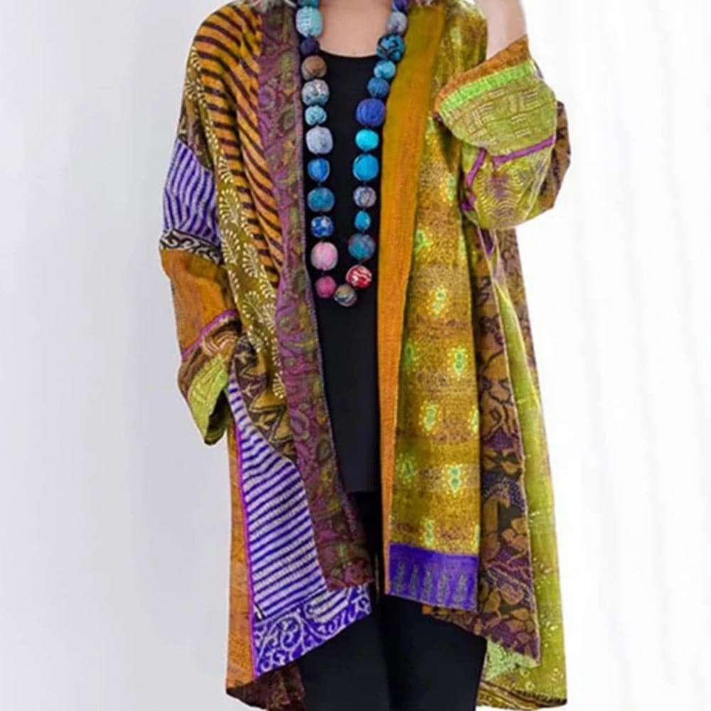 Melanie - Bomuldscardigans med designermønstre