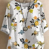 Ophelia - Designerbluse, højkvalitetskonstruktion og indviklede mønstre