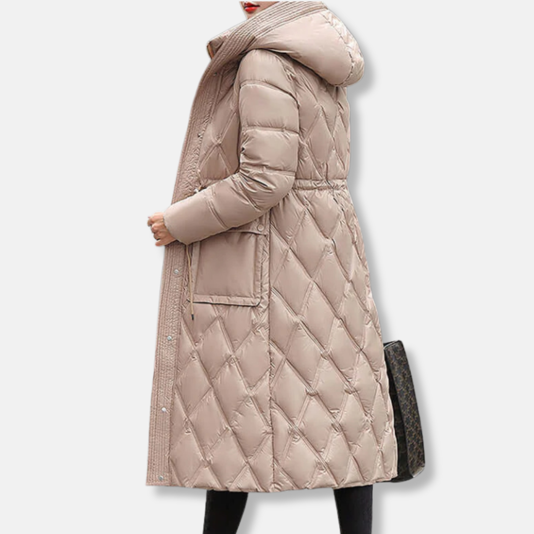 Amélie Lang Jakke | Vandafvisende Hættetrøje Dame