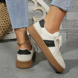 Damesneakers - Åndbare og komfortable - Snørebånd - Skridsikker sål