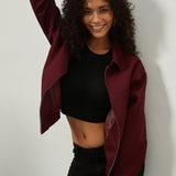 jakke i afslappet stil