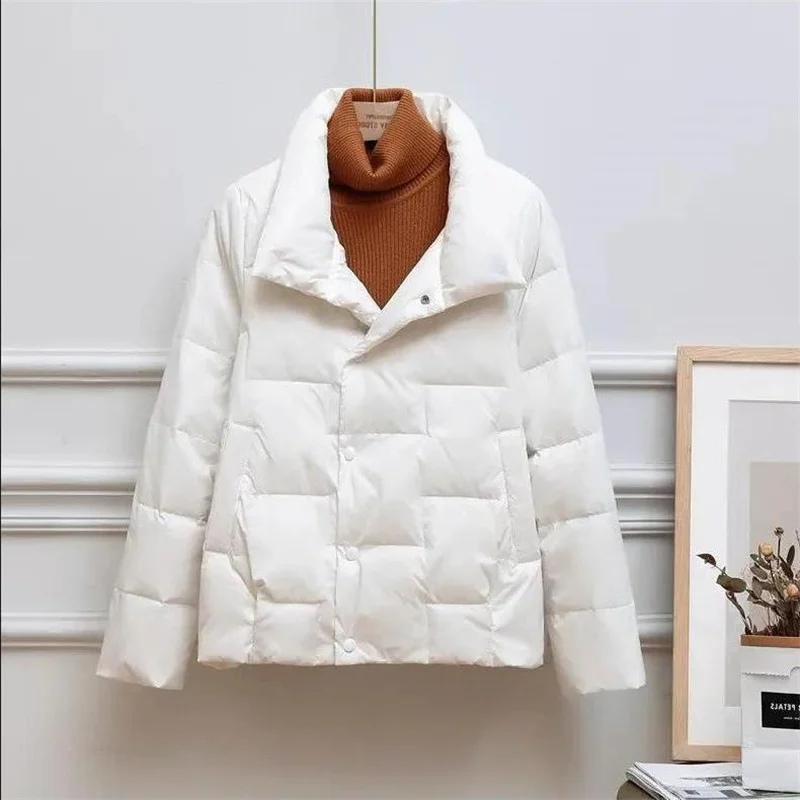 Chic, komfortabel og slidstærk moderne dunjakke til kvinder