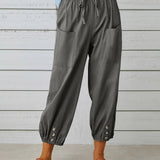 Damebukser - Højtaljet - Løstsiddende - Elegant og komfortabel