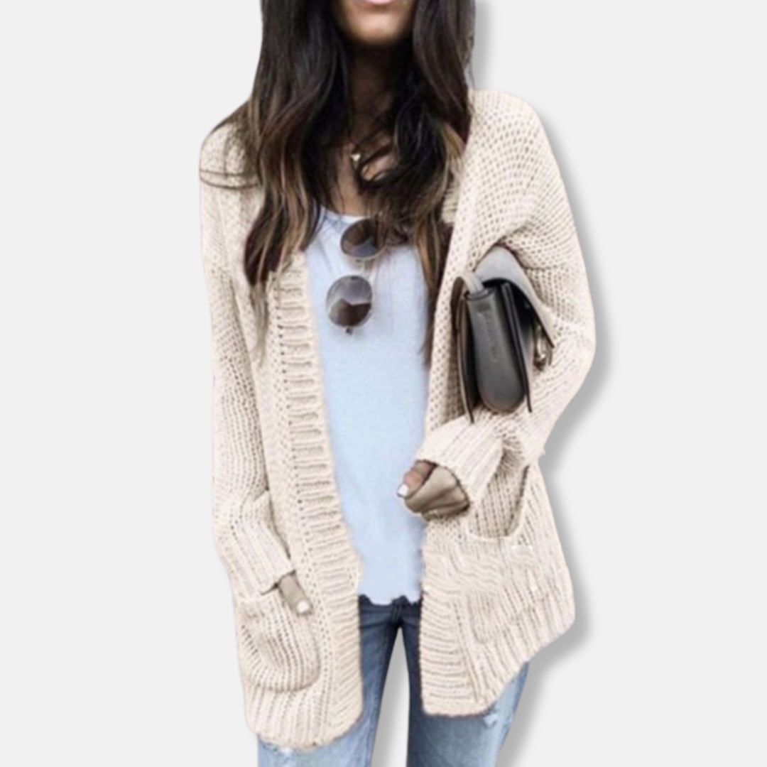 Amélie Komfortabel Cardigan til Kvinder | Blød Cardigan