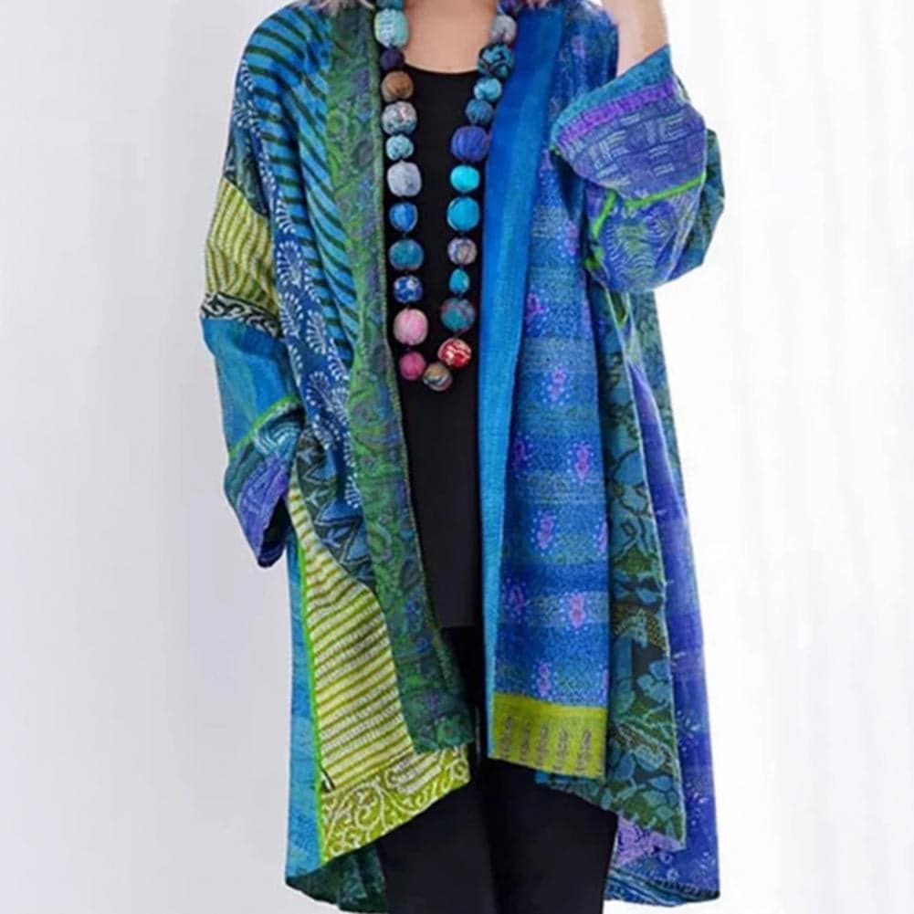 Melanie - Bomuldscardigans med designermønstre