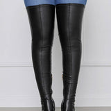 Høje ankelstøvler til kvinder - Ægte læder - Kraftig hæl - Rund tå - Komfort og elegance