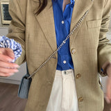 Afslappet, løstsiddende blazer