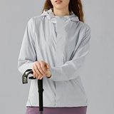 Vindtæt fleeceforet hættejakke