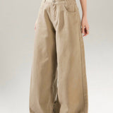 Vintage højtaljede jeans med vide ben