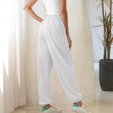 Dame joggingbukser - Komfortable og stilfulde - Elastisk talje - Moderne snit