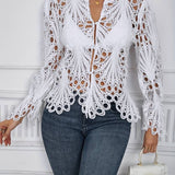 Nina - Den moderne transparente bluse