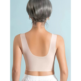Dame push-up bh – Sømløs – Fuld støtte – Brede, åndbare stropper