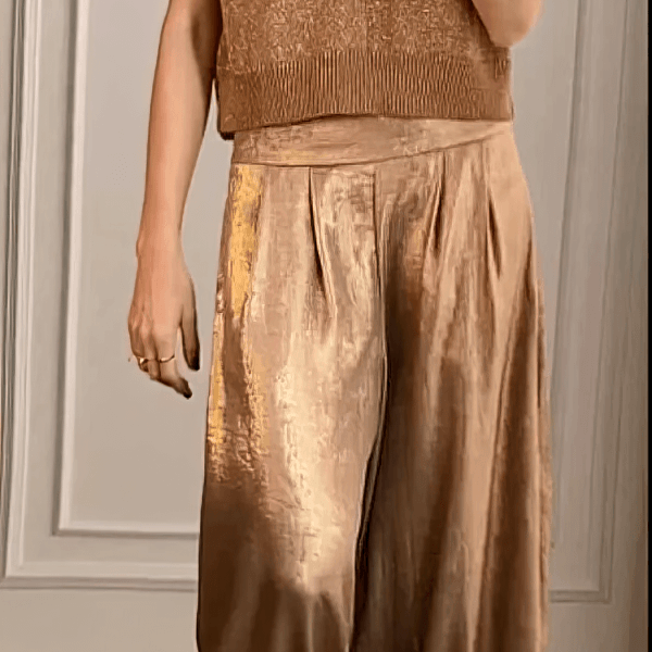 Felicia elegant top og bukser - Et elegant og komfortabelt sæt