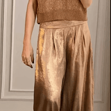 Felicia elegant top og bukser - Et elegant og komfortabelt sæt