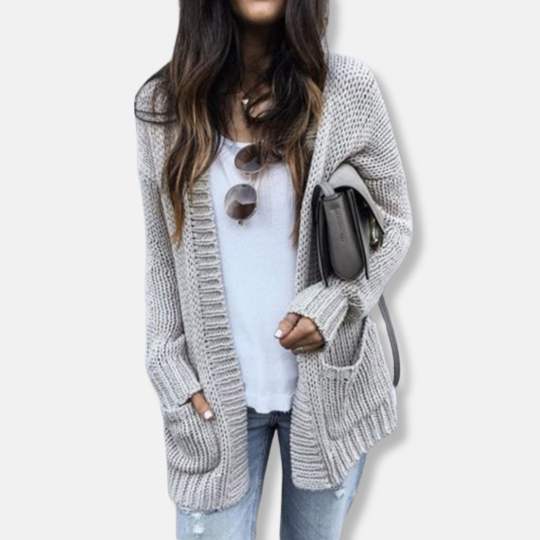 Amélie Komfortabel Cardigan til Kvinder | Blød Cardigan