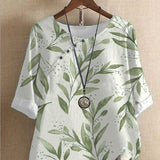 Ophelia - Designerbluse, højkvalitetskonstruktion og indviklede mønstre