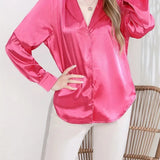 Elli - Kort bluse med designersnit