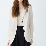 Elegant langærmet blazer