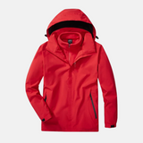 Damesæt i to dele - Slidstærkt vævet stof - Afslappet pasform - Høj hals med justerbar hætte