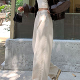 Ellen - Moderne, vide, højtaljede bukser