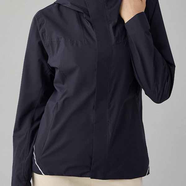 Vindtæt fleeceforet hættejakke