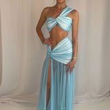 Sexet bikinisæt: nettop og bodycon-nederdel