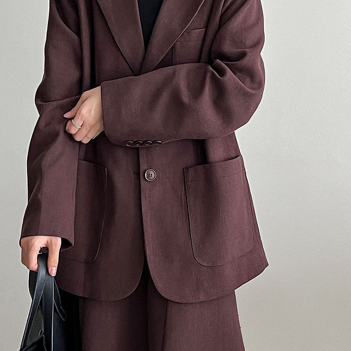 Afslappet hørblazer