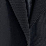 Oversized blazer med vaffeltekstur